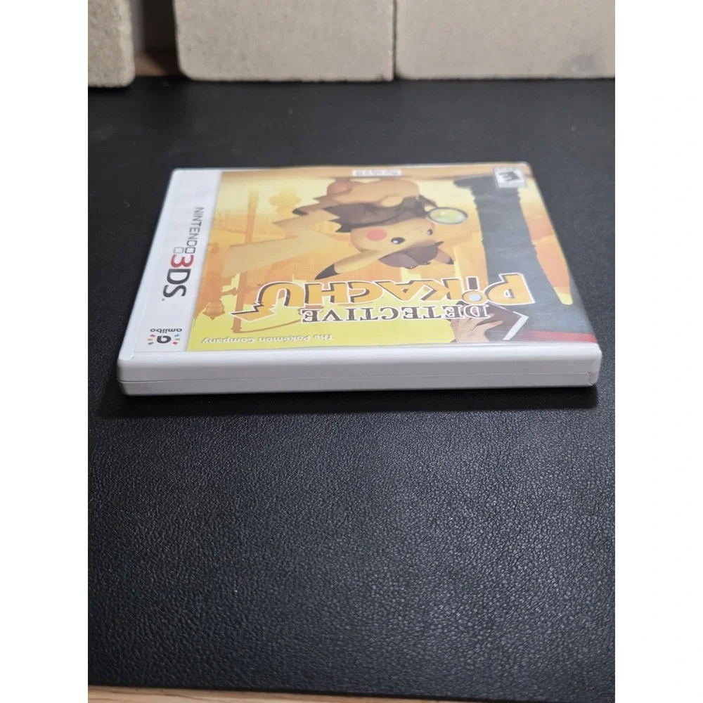 Detective Pikachu Nintendo 3DS Game Case Insert Authentic Untested 2018